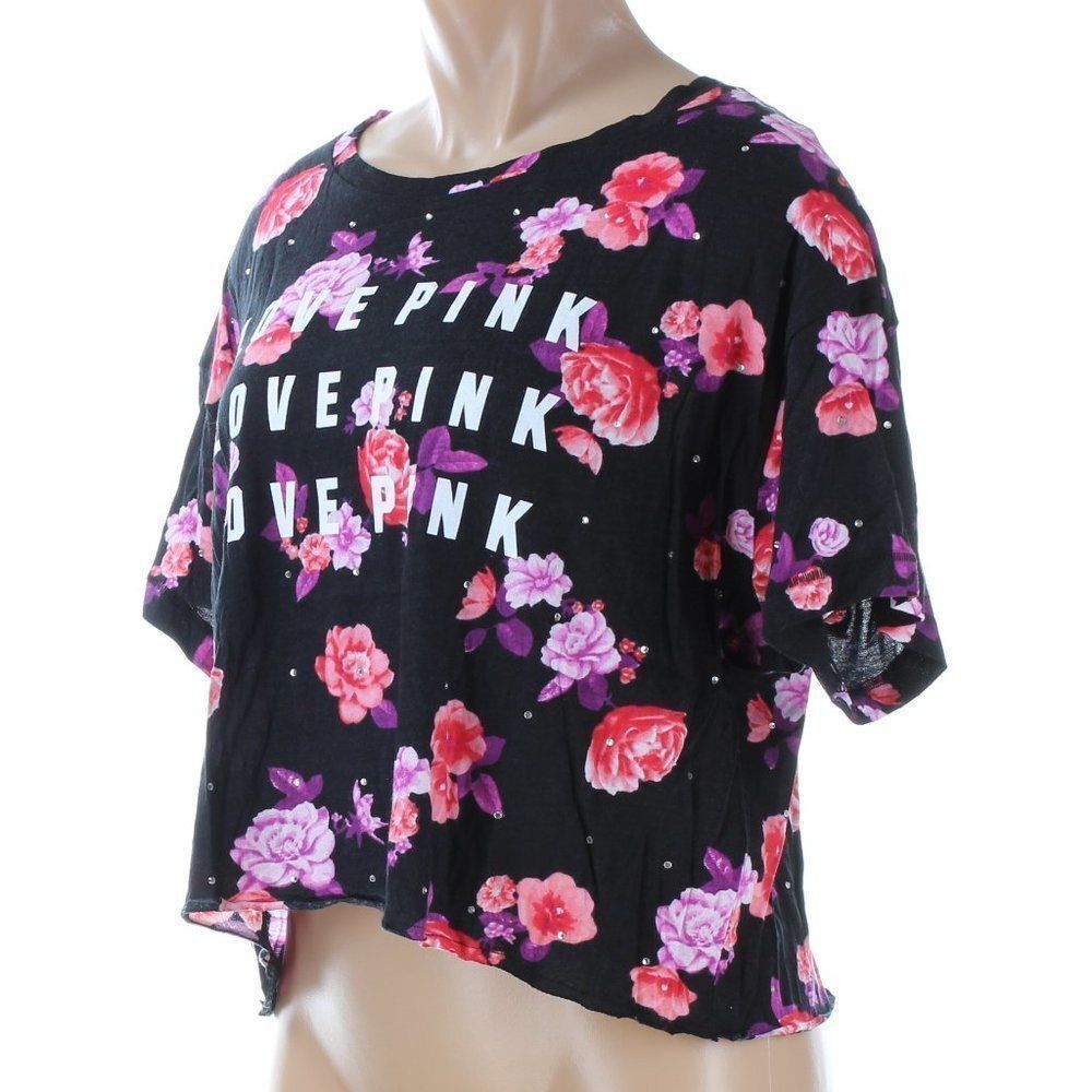Crop Tee by Pink Victoria's Secret NWT - Picture 2 of 9
